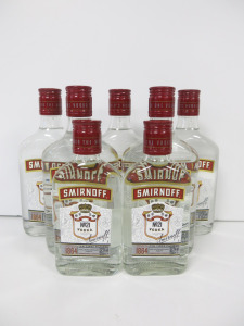 7 x Bottles of Smirnoff No 21 Vodka to Include: 5 x 35cl & 2 x 20cl.
