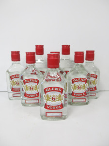 8 x Bottles of Glens Vodka to Include: 2 x 35cl & 6 x 20cl.