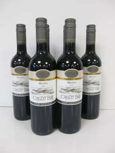 6 x Bottles of Oyster Bay Merlot Red Wine, 2023, 750ml.