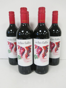 6 x Bottles of Echo Falls Red Wine, 750ml.