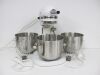 KitchenAid Heavy Duty Bowl Lift Stand Mixer, Model 5KPM5, Comes with 3 x Mixing Bowls & 4 x Assorted Mixing Attachments.