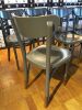9 x Fameg Wooden Dining Chairs Painted Grey. - 4