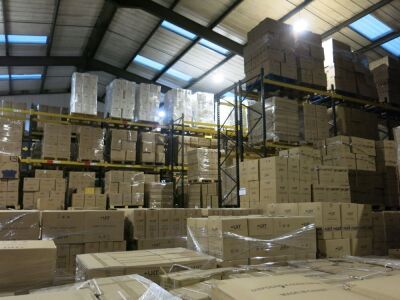 527 x Pallets of Assorted UKR Hygiene Tissue Products to Include.....