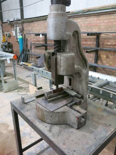 Norton No6 Fly Press on Stand.