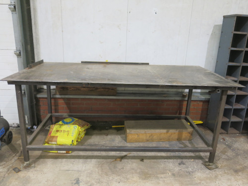 2 x 8'x 4' Metal Welding Tables.