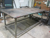2 x 8'x 4' Metal Welding Tables. - 8