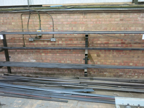 Approx 20 x Lengths of Box Metal, Tube and Flat Bar, Plus All Additional Offcuts.