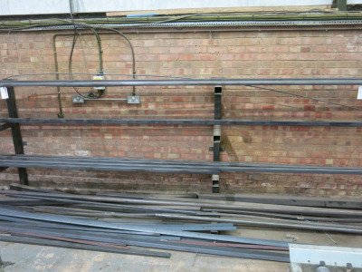 Approx 20 x Lengths of Box Metal, Tube and Flat Bar, Plus All Additional Offcuts.