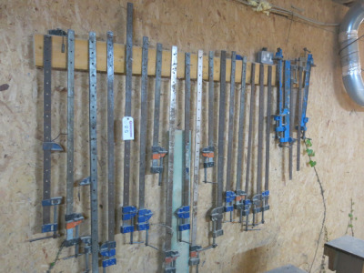 22 x Assorted Sized Sash Clamps (As Viewed/Pictured).