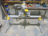 DeWalt DWS727-GB, 12" Double Bevel Sliding Compound Mitre Saw on Fold Away Stand.