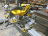 DeWalt DWS727-GB, 12" Double Bevel Sliding Compound Mitre Saw on Fold Away Stand. - 2