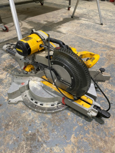 DeWalt DWS 780 Sliding Pull Over Saw.