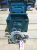 Makita HS7601J Skill Saw in Plastic Carry Case.