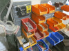 2 x BHS Parts Bins on Frames Including All Loose Boxes of Screws on Shelf. - 6