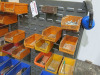 2 x BHS Parts Bins on Frames Including All Loose Boxes of Screws on Shelf. - 7
