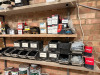 2 x BHS Parts Bins on Frames Including All Loose Boxes of Screws on Shelf. - 8