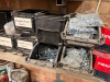 2 x BHS Parts Bins on Frames Including All Loose Boxes of Screws on Shelf. - 11