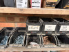 2 x BHS Parts Bins on Frames Including All Loose Boxes of Screws on Shelf. - 12