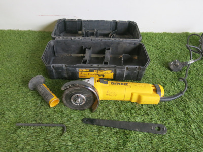DeWalt DWE4206 Type 3 Angle Grinder, in Original Carry Case.