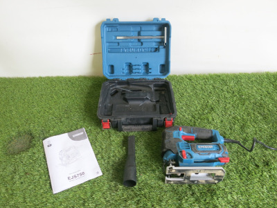 Erbauer EJS750 Jigsaw, in Original Carry Case.