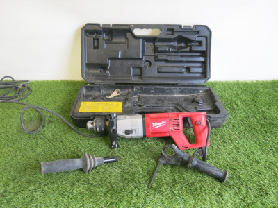 Milwaukee DD 2-160 XE Dry Diamond Core Drill, in Original Carry Case.