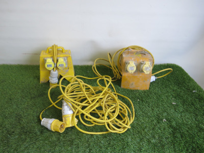 2 x 110V Extension Outlets & 1 x 110V Extension Cable.