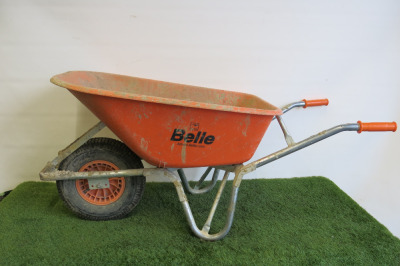 Belle Orange Wheelbarrow.