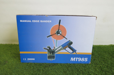 MT985 Manual Edge Bander, in Original Box.