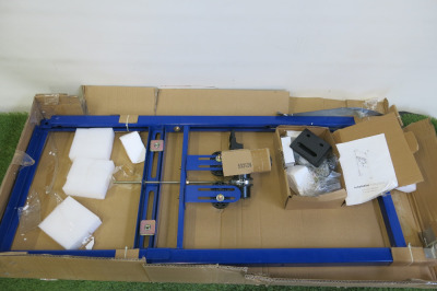 Blue Sink Basin Frame, with Original Box, Parts & Manual.