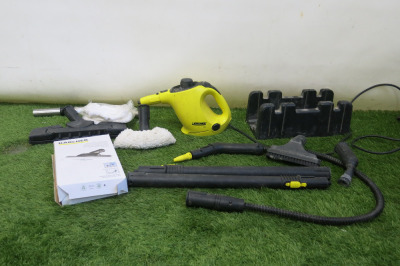Karcher SC1 Electric Steam Cleaner, with Attachments.