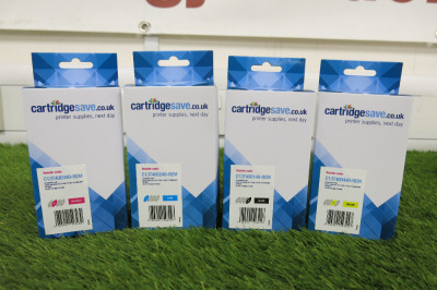 4 x Cartridge Save Ink Cartridges to Include: Cyan, Black, Magenta, Yellow.