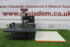 Creworks XYD-003 Black Swing-Away Heat Press Machine, Comes with 2 x Press Pads & Manual.