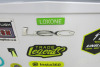 LEC White & Stickered Under-Counter Fridge, Model R5017W. - 2