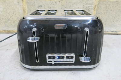 Breville 4 Slice Black Toaster.