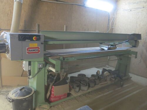 Samco EG2500 Long Belt Pad Sander, S/N AM/02611G.
