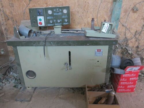 Samco Unilev 15 Bobbin/Edge Sander, S/N 028614. NOTE: A/F.