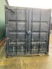 20ft Shipping Container Painted Black (As Viewed). - 2