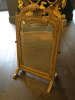 Rare Gessowork Toilet Mirror, English Circa 1710. H66 x W41 x D23cm.