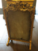 Rare Gessowork Toilet Mirror, English Circa 1710. H66 x W41 x D23cm. - 2