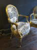 Pair of Giltwood Robert Adam Period Armchairs, English, Circa 1790, Gilding & Upholstery Later. Size H94 x W46 x D65cm. - 2