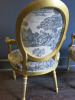 Pair of Giltwood Robert Adam Period Armchairs, English, Circa 1790, Gilding & Upholstery Later. Size H94 x W46 x D65cm. - 5