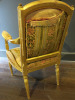 Antique Gilded Louis XVI Style Armchair. NOTE: requires restoration. - 4