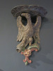 A Pair of Carved Wood & Painted Chippendale Style Eagle Shelf Brackets, British, Circa 1880. Size H37.5 x W24 x D18cm. - 2