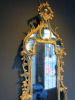 Giltwood & Painted Border Glass Mirror, English, Circa 1760. Size H137 x W56cm. - 4