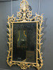 Antique Gilded Ornate Carved Framed Mirror with Patina, Featuring Acanthus Leaves. Size H130 x W81cm.