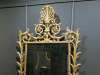 Antique Gilded Ornate Carved Framed Mirror with Patina, Featuring Acanthus Leaves. Size H130 x W81cm. - 2