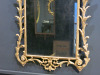 Antique Gilded Ornate Carved Framed Mirror with Patina, Featuring Acanthus Leaves. Size H130 x W81cm. - 3