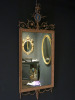 Giltwood Pier Glass Mirror, English, Circa 1790. Original Gilding, Glass & Plaque Depicting the Goddess Athena. Size H168 x W67cm.