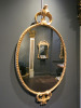 A Giltwood George III Oval Mirror, English, Circa 1765. Size H115 x W65cm. - 2