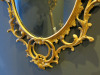 Giltwood Oval Chippendale Period Mirror, British, Circa 1760. Gilding and Mirror Plate later. Size H125 x W74 x D11cm. - 3